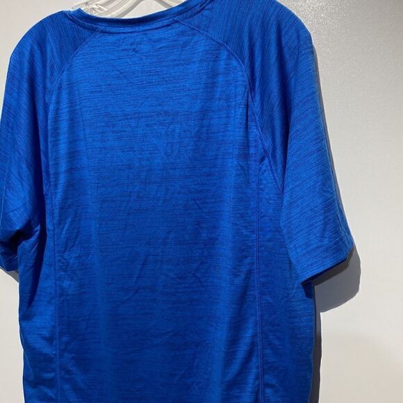 Reebok by Pyer Moss Men's Blue Heather Crew Neck Athletic T-Shirt Size Medium - Picture 9 of 11